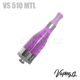 VS 510 MTL clearomizer (fialová)