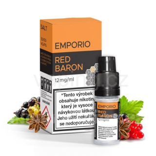 Emporio Salt Red Baron 12mg (Rybíz, lesní plody a lékořice) 10ml 