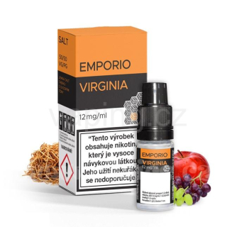Emporio Salt Virginia 12mg (Tabáková směs s ovocem) 10ml