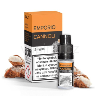 Emporio Salt Cannoli 12mg (Trubička s vanilkovým krémem) 10ml