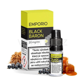 Emporio Salt Black Baron 20mg (Černý rybíz s karamelem a tabákem) 10ml 