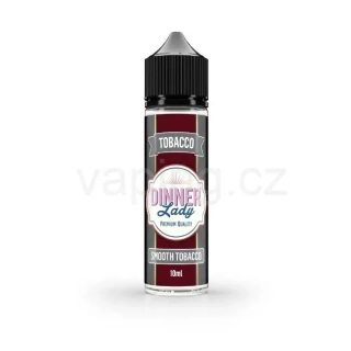 Dinner Lady TOBACCO aroma SMOOTH TOBACCO (jemný nasládlý tabák) 60/10ml