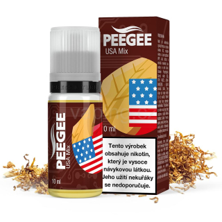 PeeGee - USA Mix 10ml (americký tabák) 18mg