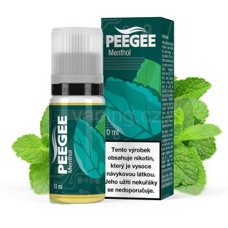 PeeGee - Menthol 10ml (mentol) 18mg