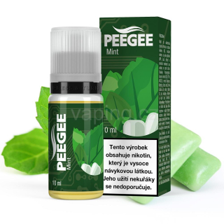 PeeGee - Mint 10ml (máta) 18mg