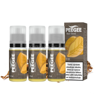 PeeGee - Mall Blend 3x 10ml (cigaretový tabák) 18mg