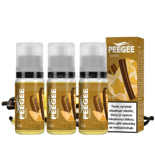 PeeGee - Vanilla 3x 10ml (vanilka) 18mg