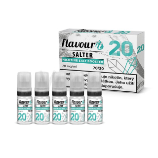 Nikotinová báze Flavourit Salter 5x10ml (70VG/30PG) 20mg